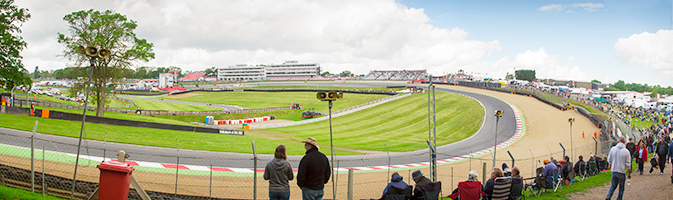 Brands Hatch looking towards Paddock Hill Bend
