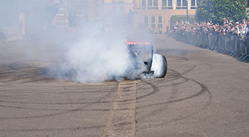 Display by a Lotus E20, the type driven by Romain Grosjean and Kimi Raikkonen - 2012