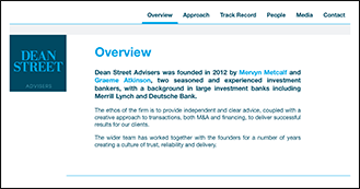 Dean Street Advisers