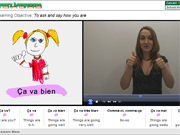 Online language teaching resources